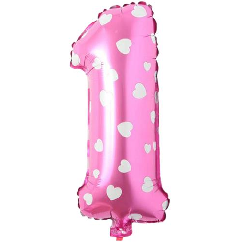 Folyo Balon Pembe 1 16 İnç 36 Cm